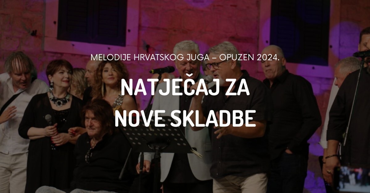 Otvoren natječaj za nove skladbe za 51. festival "Zlatni glas, Zlatne ...